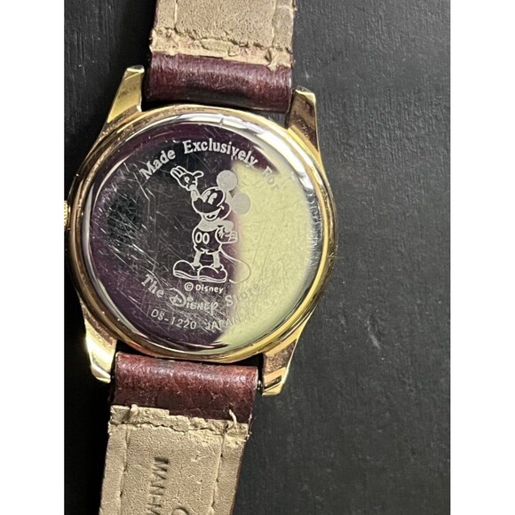Working Vintage 1993 Disney Store Tigger Watch Leather DS1220 main image 5